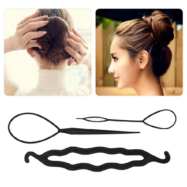 DIY Accessories Hair Modelling Tool Kit Magic Fast Spiral Hair Braid Braiding