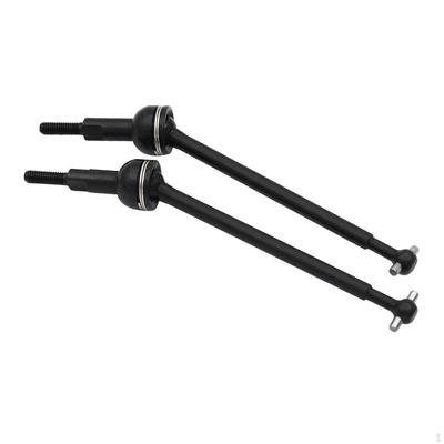 2 Pieces 1/12 RC Car Drive Shaft Set Accessory Spare Part Vehicle Axles for AM X12
