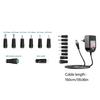 36W Charging Adapter 3-12Volt Adjustable AC100-240V to DC5521 Charger with Interchangeable Tip