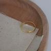 BF CLUB 925 Sterling Rings for Women Fashion Geometric Handmade Irregular Bump Narrow Gold Ring Party Christmas Gift