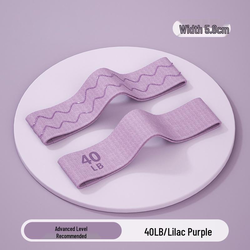 Women s Elastic Yoga Resistance Band for Hip and Glute Strength Training