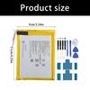 Universal PR-158098N 1200mAh Rechargeable Cell Thin Design For Libra Portable Electronics Handheld Devices