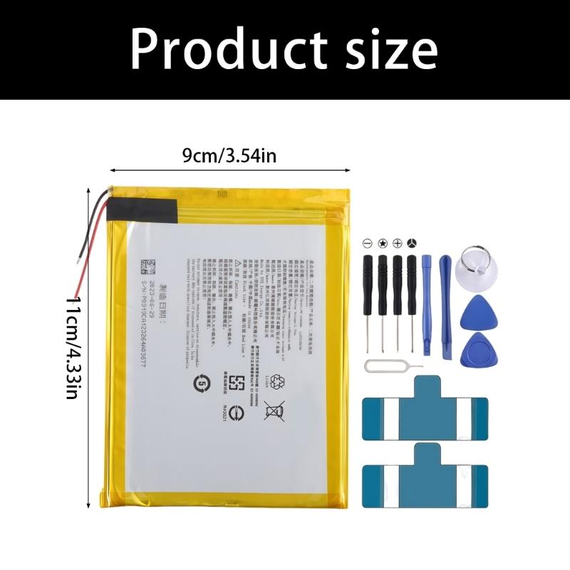 Universal PR-158098N 1200mAh Rechargeable Cell Thin Design For Libra Portable Electronics Handheld Devices