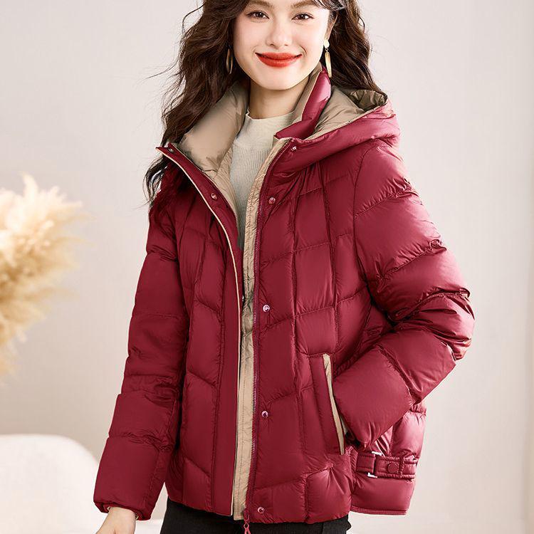 2025 Trendy Women's High-End Short Winter Down Cotton Jacket