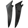 Motorcycle For YZF R1 2009-2014 Gas Tank Side Trim Insert Cover Panel Fairing Cowl Parts Black
