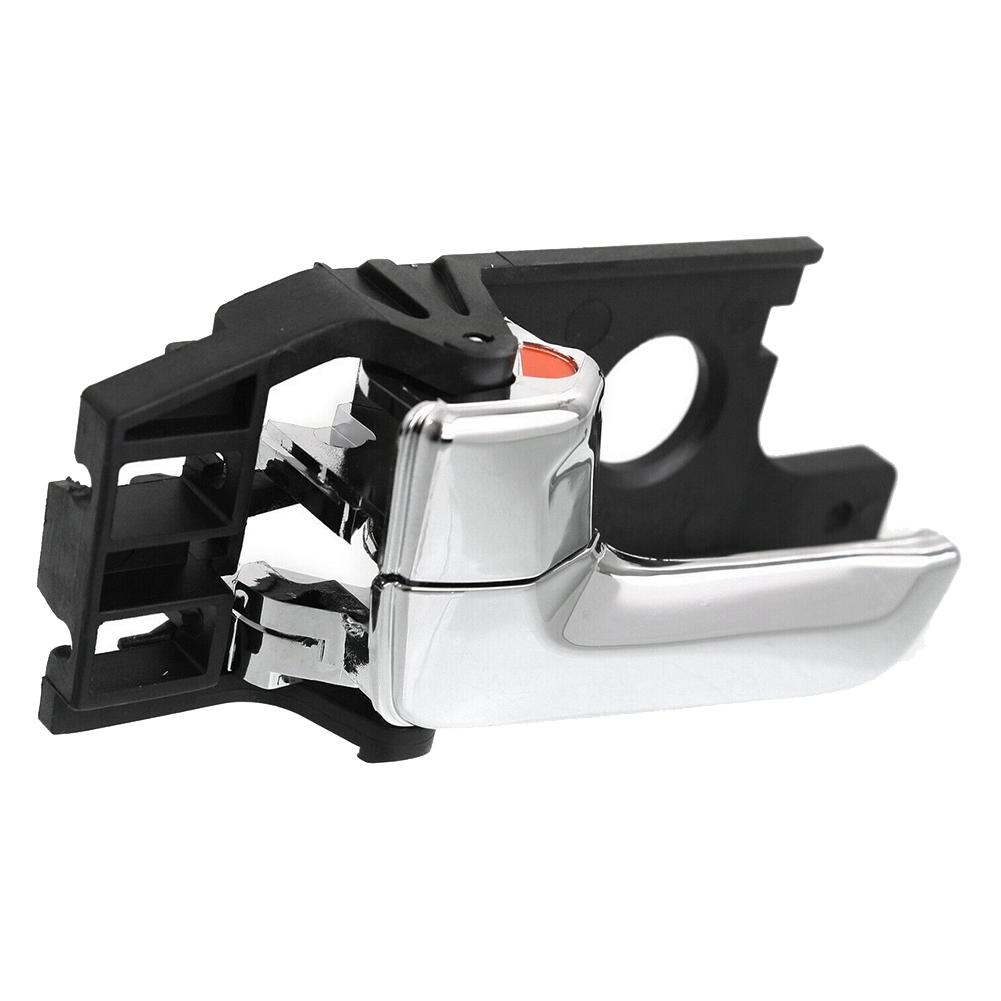 Portable Front Or Rear Passenger Side Interior Inner Door Handle For 2005-2010 Kia Sportage 82620-1F000 RH Black+Chrome