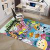 ART Dexter's Laboratory Office Carpet Soft Polyester Entrance Carpet Washable Non Slip Machine Washa