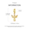New In 925 Silver Charms Beads Horse Elephant Buddha Cross Pendent Fit Original Bracelet For Women DIY Party Gifts