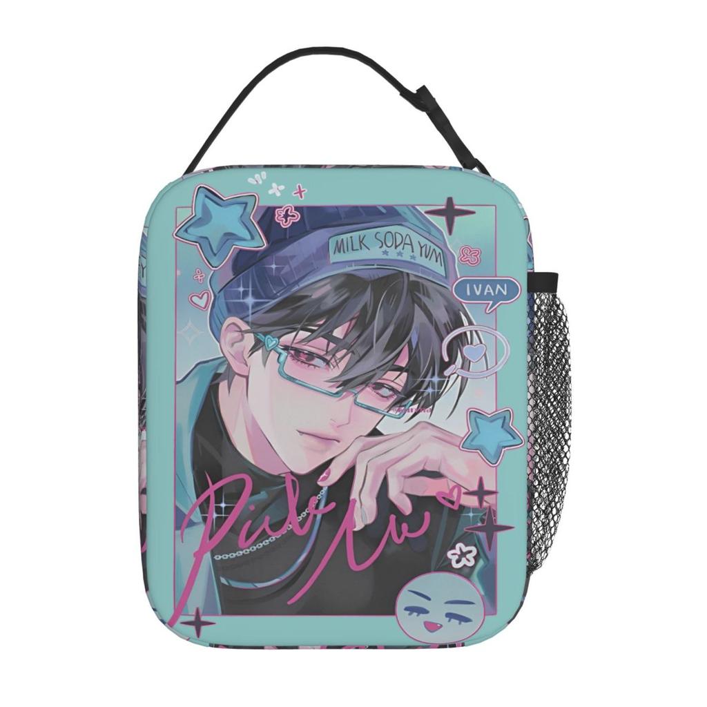 Anime Alien Stage Lunch Bag Casual Lunch Box For Women Beach Portable Zipper Cooler Bag Designer Thermal Lunch Bags