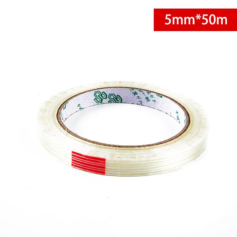 50M Strong Glass Fiber Tape High Temperature Resistant Non-Marking Stripe Tape