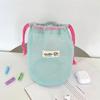 Netz Große Kapazität Kordelzugtasche Make-up Toilettenartikel Aufbewahrungstaschen Reise Waschen Körper Dusche Organizer Kosmetik-Organizer