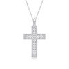 Colliers Pendentifs Pierre Brute en Argent Sterling 925 Moissanite Bijoux en Argent Colliers Fins pour Dames