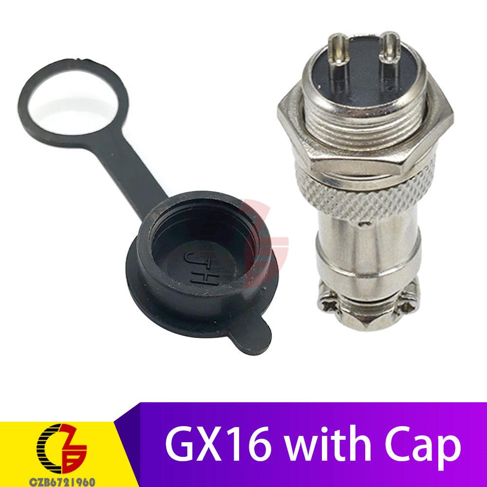 1Pair GX12 GX16 GX20 2/3/4/5/6/7/8/9/10/12/14/15Pin 16mm Male Female Aviation Connector Screw Plug Panel Mount Circular Socket