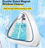 Magnetic Window Double Side Cleaner with Water Filling & Remote Controlling Brush for Home Office Class Adjustable Cleaning Tool