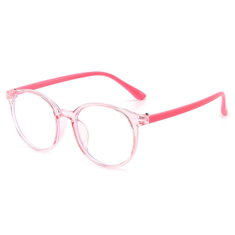 Blue Light Blocking Glasses Boy Girl Colorful Round Eyewear Party Travel Children Clear Anti Radiation Filter Glasses