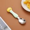 Large Green Handle - Dinosaur Spoon