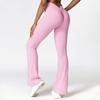 Womens High Waist Bootcut Yoga Pants Quick Dry Butt Lifting Workout Gym Sports Trousers