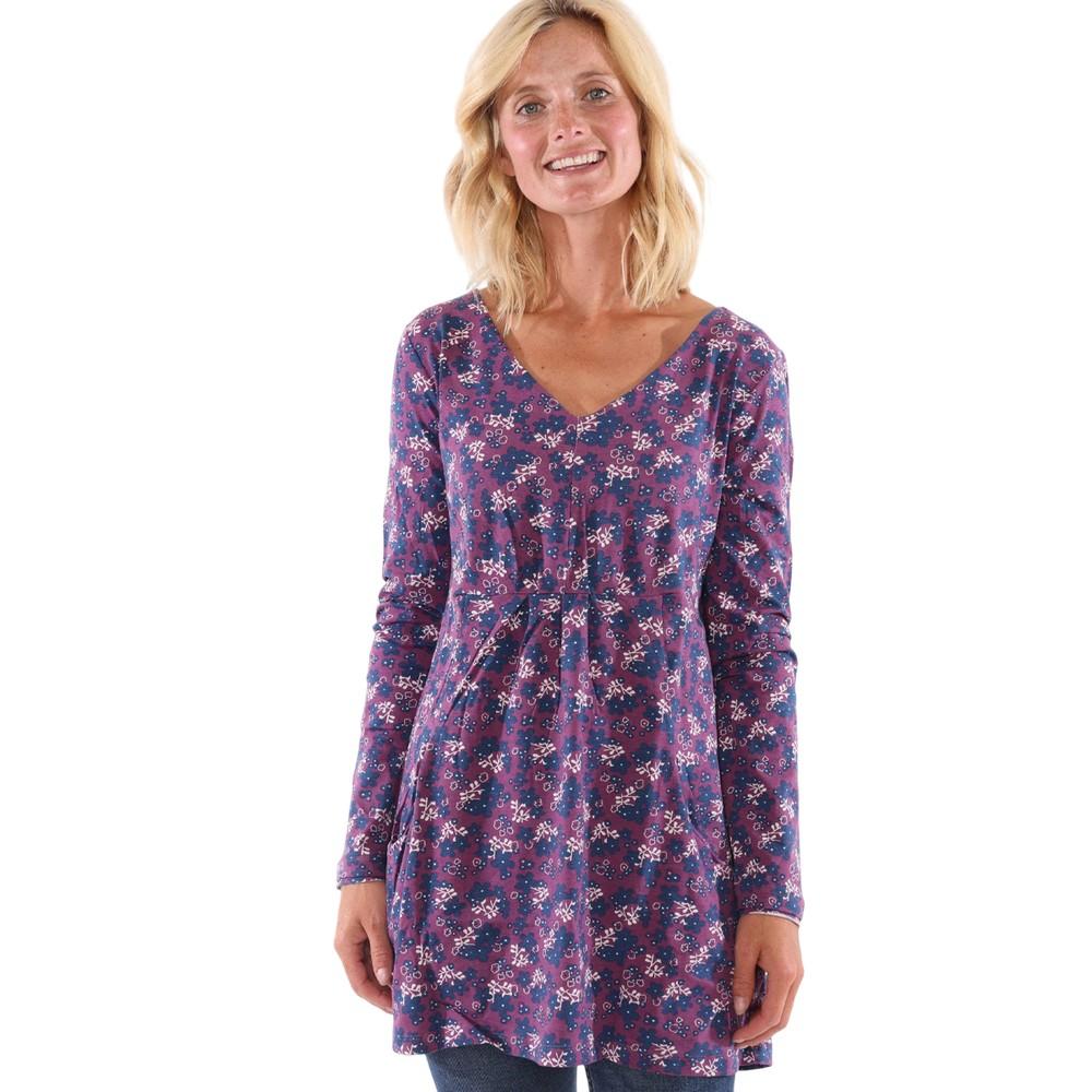 Lazy Jacks Womens/Ladies Floral Tunic Top