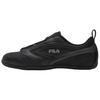 Textile, Synthetic Leather Abrasion Resistant Low Top Casual Shoes Men's Black F12W622138F-BK