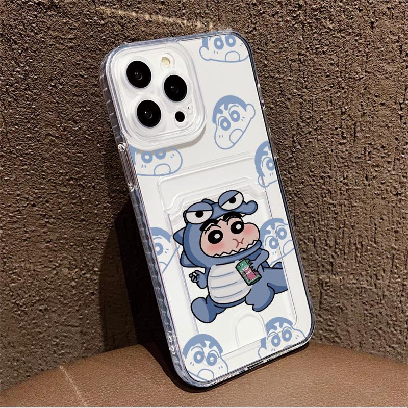 Card Slot Holder Silicone Wallet Pocket Case For Samsung S23 S24 S25 Ultra Redmi Note 12 13 Pro Oppo A38 A58 A78 Vivo Y21 Y22 Cover Clear Phone Bumper