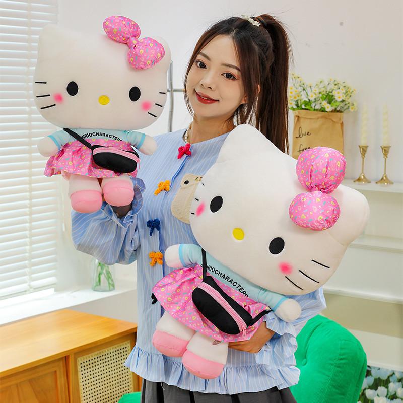 Hello Kitty Plush Stuffed Animal Soft Kitty Doll With Fiber Fill For Kids Gift Special Characters Included