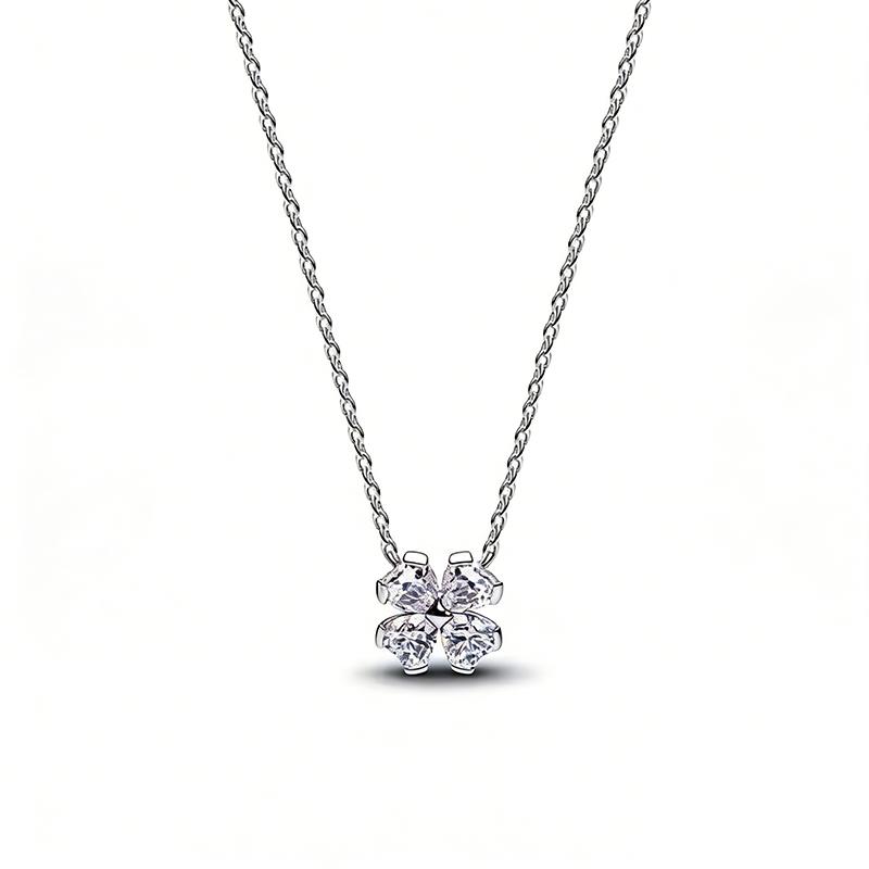 new 925 silver rainbow tennis necklace for women DIY fashion boutique wedding party jewelry gifts