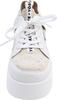 Yosuke Platform Shoes, Women's, White, Size 24.5cm, 2710035