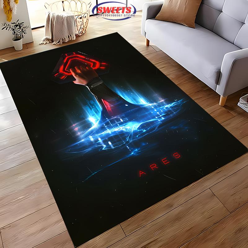 17 Styles TR0N: ARES Printed Carpet Living Room Bedroom Sofa Large Area Decorative Mat Kids Play Non-slip All Seasons Rugs Gift