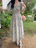 Sweet Girl Floral Midi Dress: Plus Size, Waist-Cinched, Gentle Style for Summer 2026