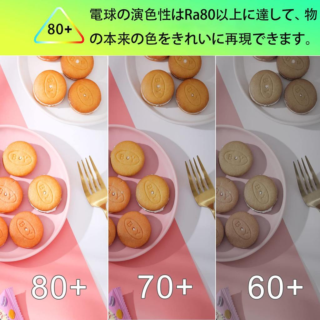 E17 LED Bulbs, Dimmable, 5W, E17 LED Spotlight Bulbs, Equivalent To a 50W Halogen Bulb, Energy-Saving, Long Life, PSE Certified, Ideal for Offices,