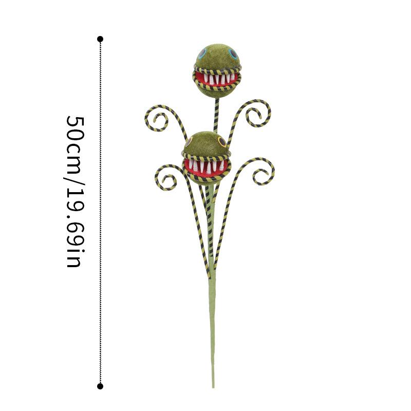 Halloween Decorations, DIY, Creative Horror Decorations, Man Eating Flower Cuttings and Bouquets, Home Party Decorations, Home Ornaments