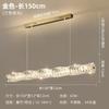 Modern Luxury Crystal Led Chandelier Cafe Kitchen Restaurant Bedroom Hanging Lamp Dining Table Long K9 Pendant Lighting Fixture