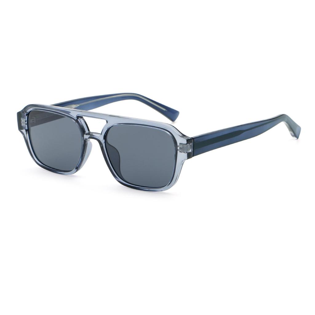 Polarized High-End Double Bridge UV Protection Sunglasses for Men & Women - Face Slimming Style