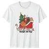 Sleigh All Day Christmas Holidays Unisexs TShirt Unisexs Tee Graphic Top