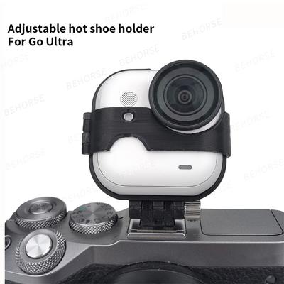 Hot Shoe Bracket For Insta360 GO Ultra Camera Extension Mount Desktop Support Stand For Insta360 GO Ultra Camera Accessories