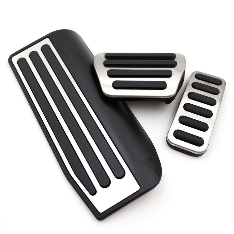 For Land Rover Range Rover/Sport 2013- Discovery 5 2017- Car Pedals Auto AT Foot Gas Brake Footrest Pedals Cover