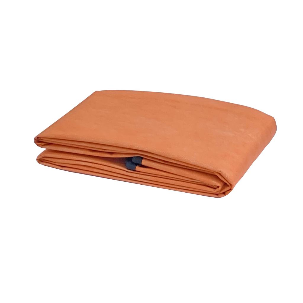 KAKURI Aluminum Thermal Blanket Supervised by Disaster Prevention Lay it down to prevent cold or wear it to keep warm and protect from the for