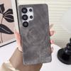 For  Denim Jeans Hard PC Phone Case For Samsung Galaxy S26 S2 S24 S23 Ultra Magnetic Shockproof Frameless Cooling Cover