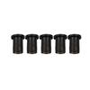 10PCS Motorcycle M4 M5 M6 Metric Rubber Well Nuts Windscreen Fairing Cowl Anodized Aluminum Moto Screws Bolts Accessories