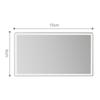 Stainless Steel Universal Car Sun Visor Mirror HD Clear Auto Makeup Vanity Mirror Durable for Women Drivers Daily Use