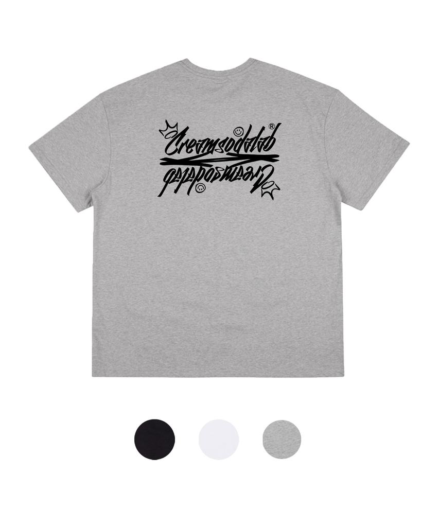 CREAM SODA LAB Crsdel Lettering Pocket Short Sleeve Tee