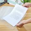 50 Piece Clear Sheet Protectors Page Protectors 8.5 X 11 Clear Binder Sheet Protectors Discbound Sheet Protectors for Discbound Holds Letter Size