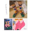 ETSMON Crew-length Socks Women Stylish Unique Design Elastic Breathable Floral Pattern Colorful High Crew Length Casual Gift Cotton All-season Unisex