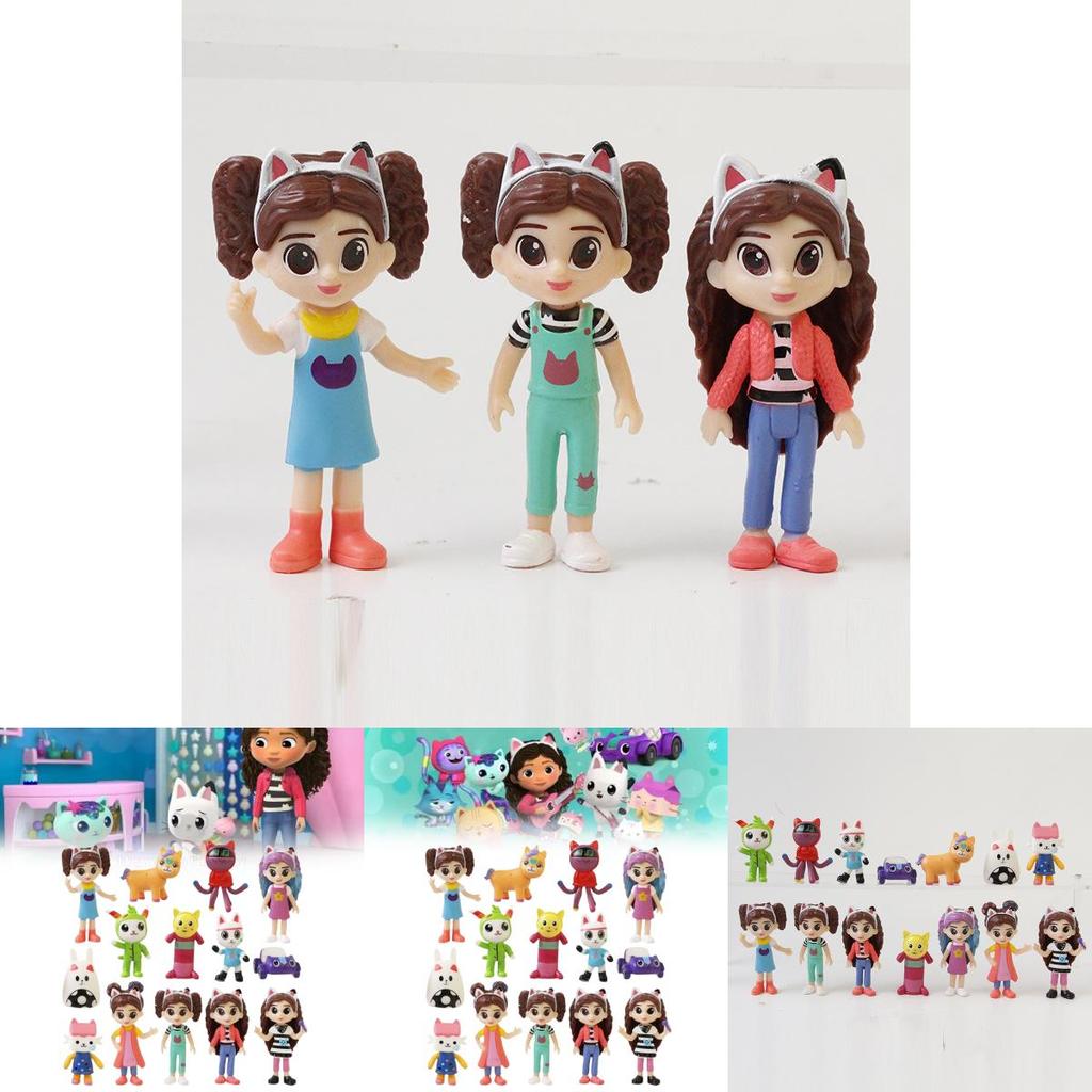 Gabbys Dollhouse Character Action Figure With Durable Pvc Material For Collectors