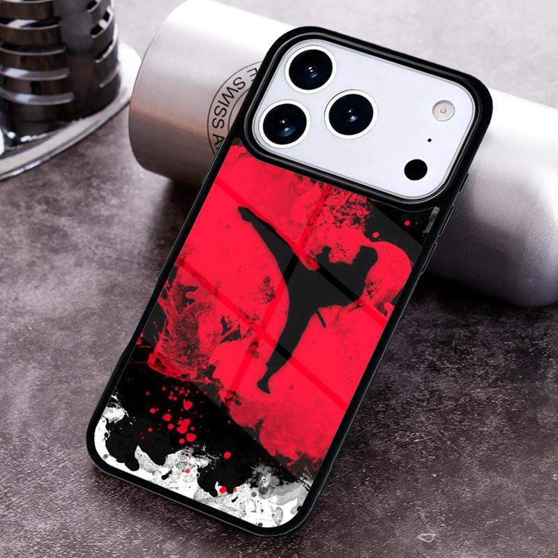 Kungfu Taekwondo Phone Case for iPhone 17 16 15 Pro Max Air 14 13 12 11 Plus Shockproof Capa Cover