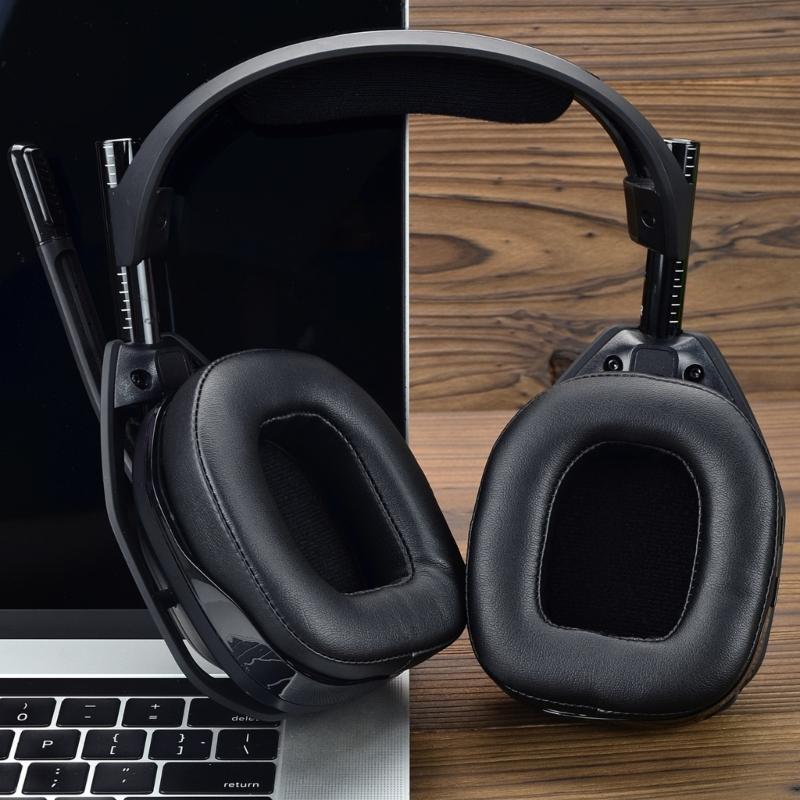 2x Pernițe Durabile pentru Urechi pentru Căști Astro A40TR, Manșoane, Pernițe pentru Urechi Ușor de Înlocuit, Manșoane, Husă, Pernă pentru Bandă de Cap