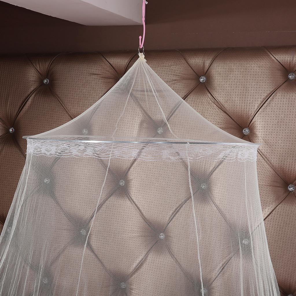 Installation-free Ceiling Dome Mosquito Net Encrypted Princess Wind Landing Court Mosquito Net Mantle Does Not Contain Hooks