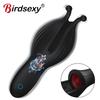 Male Glans Stimulate Massager Licking Vibrating 10 Modes Penis Delay Trainer Vibrator Masturbator Automatic Oral Climax Sex Toys