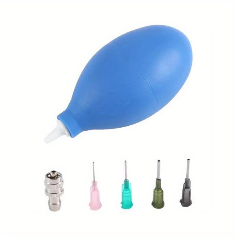 1 Набор Керамических Инструментов Керамический Прецизионный Аппликатор Бутылка для Краски Бутылка для Выдавливания Керамическая Живопись Раскрашивание Инструменты для Полимерной Глины синий