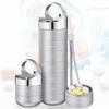 Practical Aluminum Alloy 7 Slot Travel Pills Case Pills Organizer for Outdoor Activities Keep Medication Safe and Dry